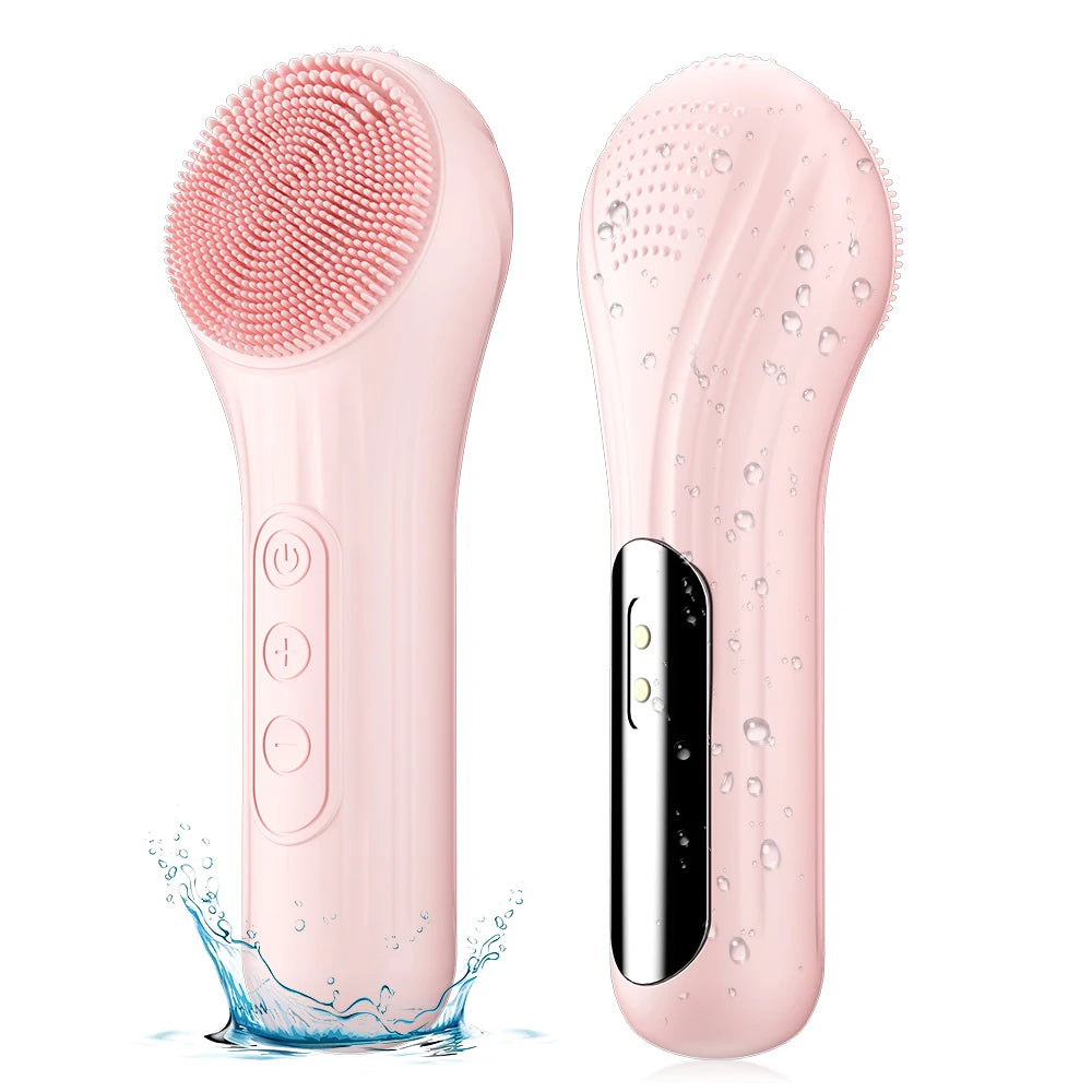 Cepillo Facial Sónico Recargable – Limpieza Profunda, Exfoliación y Cuidado de la Piel
